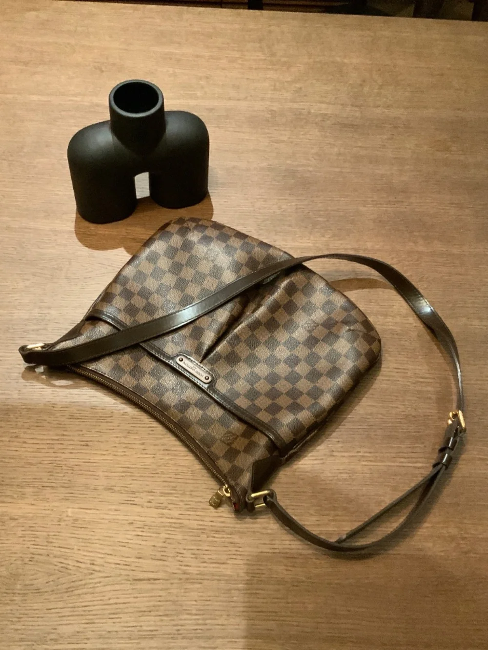 Louis Vuitton Bloomsbury PM Damier Ebene Crossbody Bag